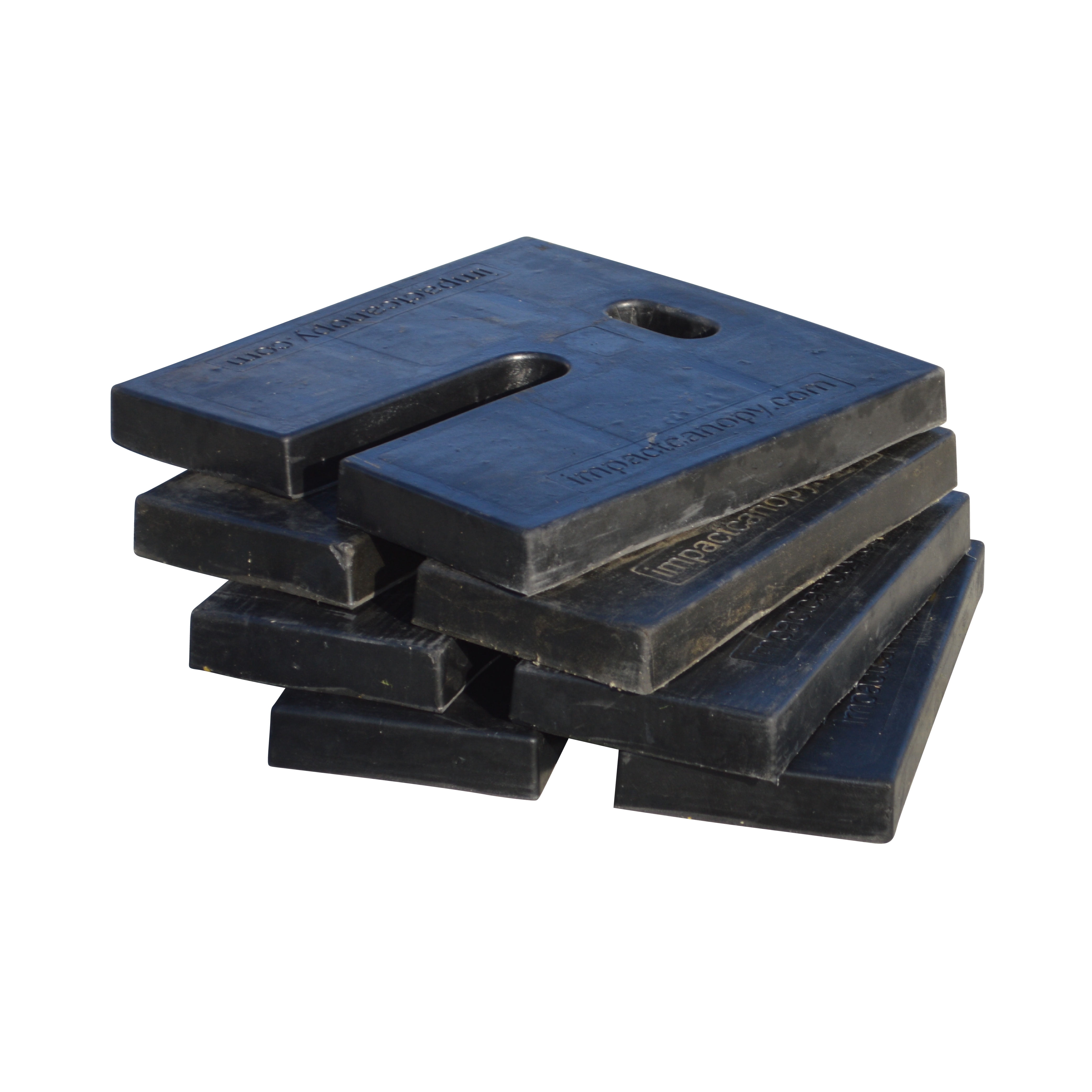 Impact Canopy Rubber Weights for Outdoor Canopy, Set of 4