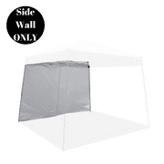 Impact Canopy Slant Leg Sun Wall ONLY, White