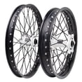 thumbnail image 1 of Impact Complete Front/Rear Wheel Kit 1.60 x 21/2.15 x 19 Black Rim/Black Spoke/White Hub for KTM 250 XC-F 2011-2019, 1 of 1