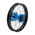 thumbnail image 1 of Impact Complete Wheel - Rear 14 x 1.60 Black Rim/Silver Spoke/Blue Hub For TM, Husqvarna, KTM, 1 of 1