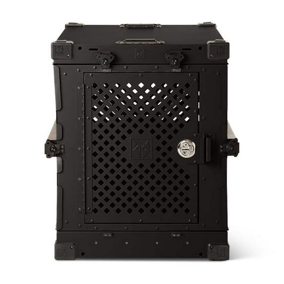Impact Dog Crates Collapsible Dog Crate, Black, 30" (30.5"L x 20.5"W x 26"H)
