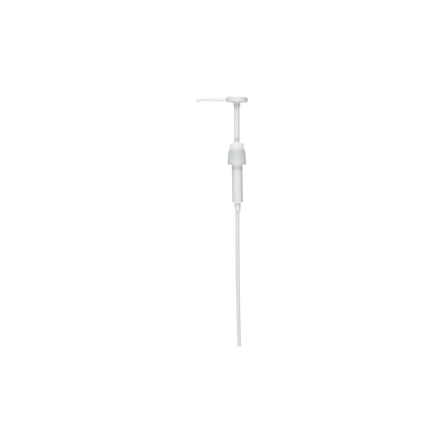 White Plastic Dispensing Pump with Senior Rieke Adapter