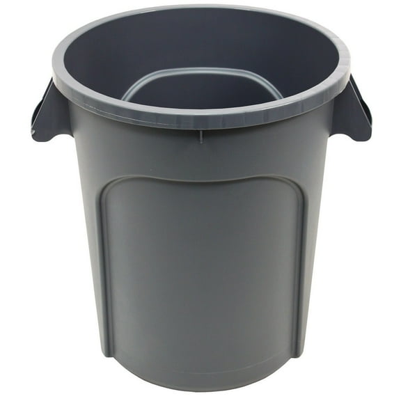 Impact® Value-Plus Containers, 20 gal, Low-Density Polyethylene, Gray GC200103