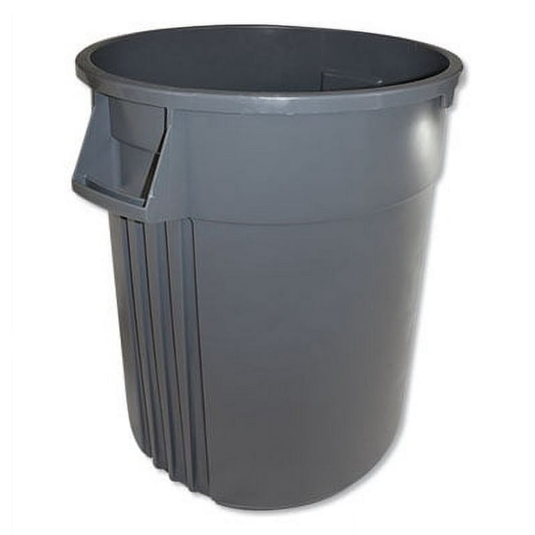 Gator Plus Container, 44 gal, Plastic, Gray Gator Plus Container, 44 gal, Plastic, Gray