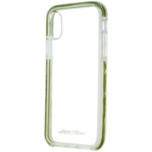 Impact Gel Crusader Lite Series Case for iPhone Xs/X - Green / Clear