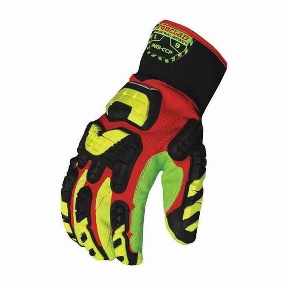 Impact Gloves,Slip On,Corded Cotton,PR