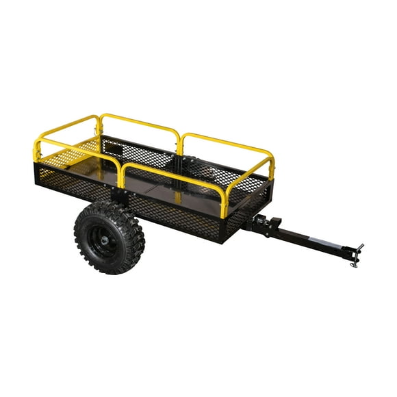 IMPACT IMPLEMENTS® 1000lb ATV/UTV Utility Cart Cargo Trailer for ATV/UTV/Garden Tractor