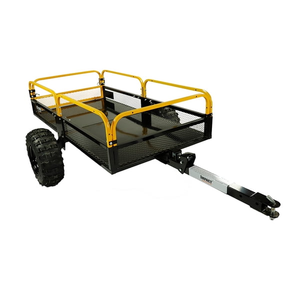Impact Implements ATV/UTV Heavy Duty Utility Cart, Cargo Trailer 1000lb Capacity