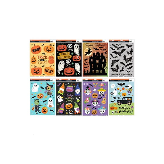 Impact Innovations 17 in. Gel Clings Halloween Decor