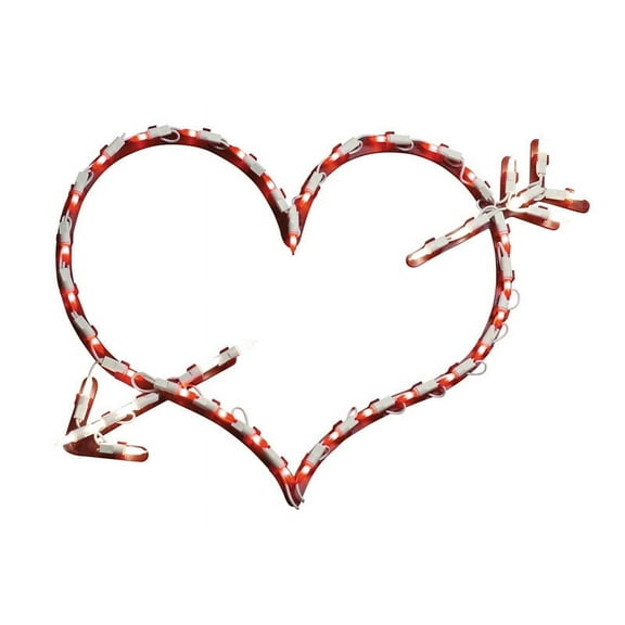Impact Innovations 29552D Valentines Arrow Heart Ornamental