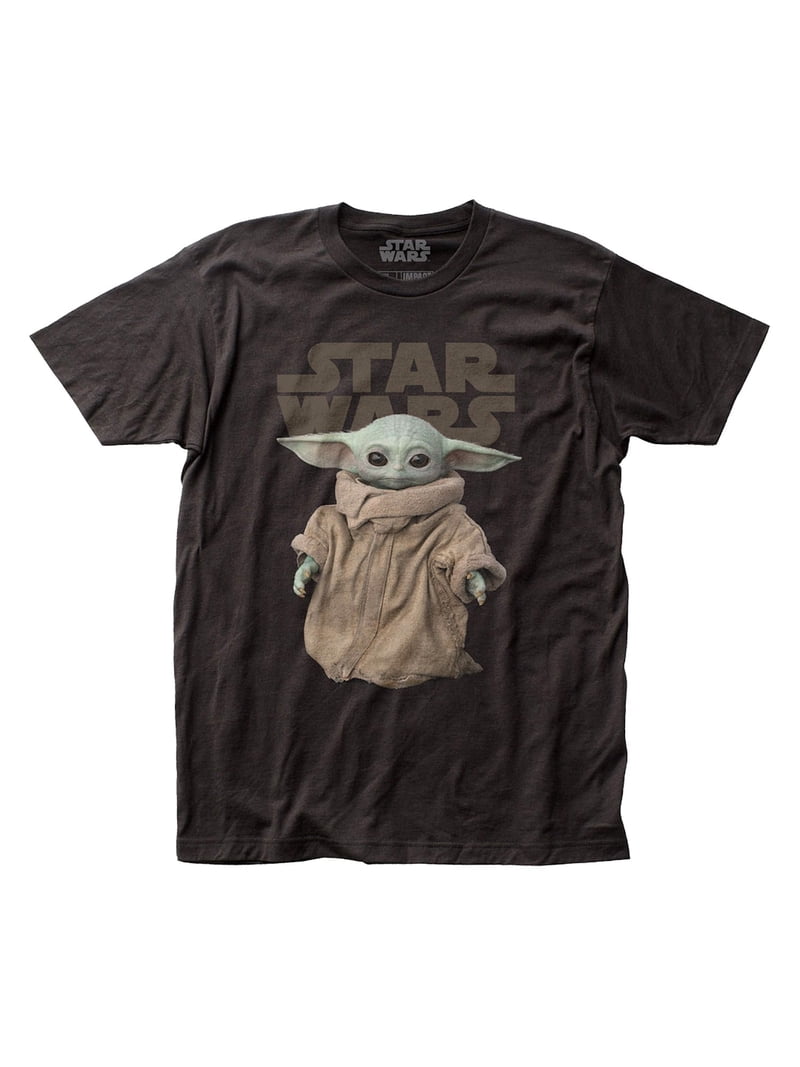 Impact Men's The Mandalorian Grogu Baby Yoda T-Shirt, 100% Cotton
