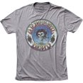 thumbnail image 1 of Grateful Dead - Mens Skull And Roses Distressed Fitted Tri-Blend T-Shirt, 1 of 2