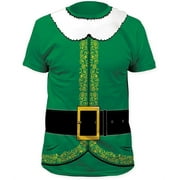 Impact Merchandising Elf Costume Short Sleeve T-Shirt Mens