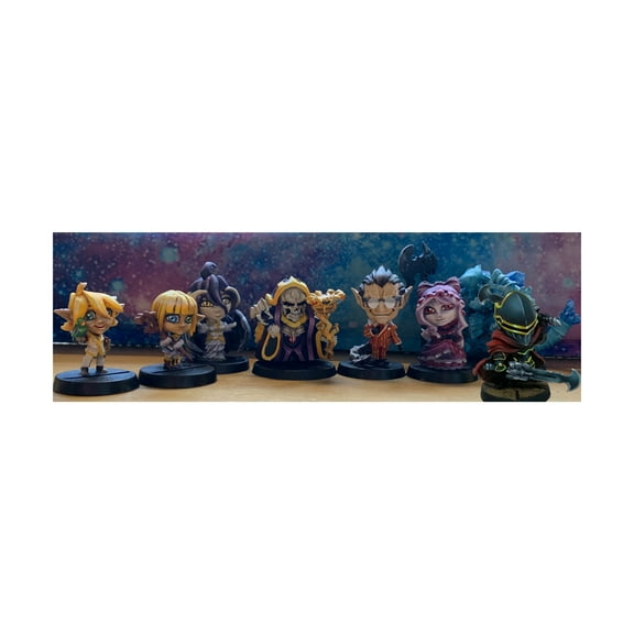 Impact Miniatures Capsule Chibi - Overlord Tomb Guardians Set New