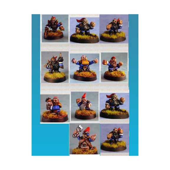 Impact Miniatures Gnome Players (Resin) New
