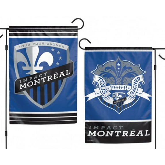 WinCraft CF Montreal 12" x 18" Double-Sided Garden Flag