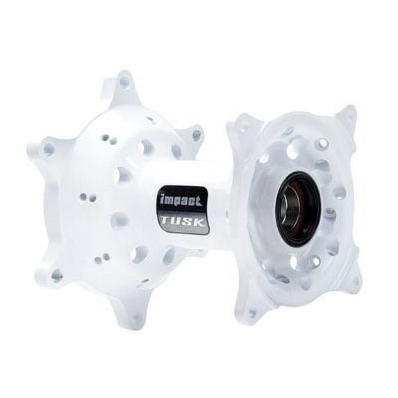 Impact Motorcycle Hub - Rear White for Kawasaki KX250F 2004-2019