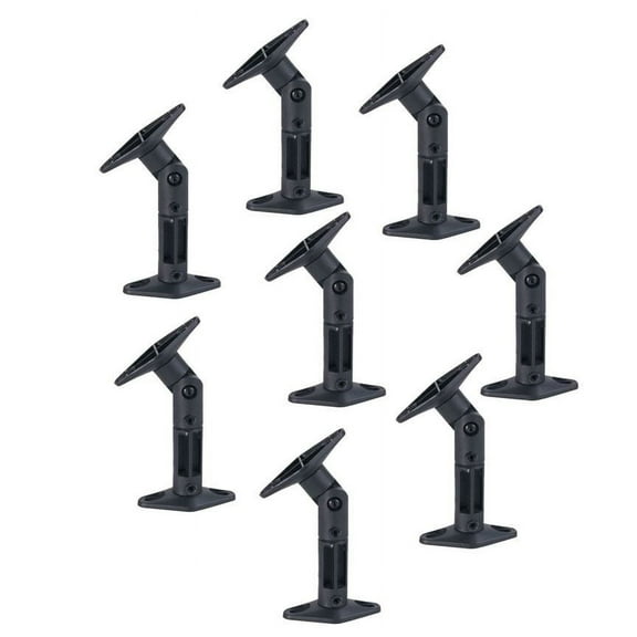 Impact Mounts 8 PACK UNIVERSAL CEILING WALL SATELLITE SPEAKER MOUNT BRACKETS HOME THEATER
