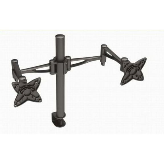 Impact Mounts DUAL ARM ARTICULATING LCD MONITOR DESK MOUNT BRACKET 13-27"