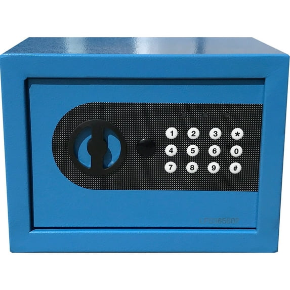 Impact Mounts Electronic Lock Wall Safe Blue ABLE-17EF