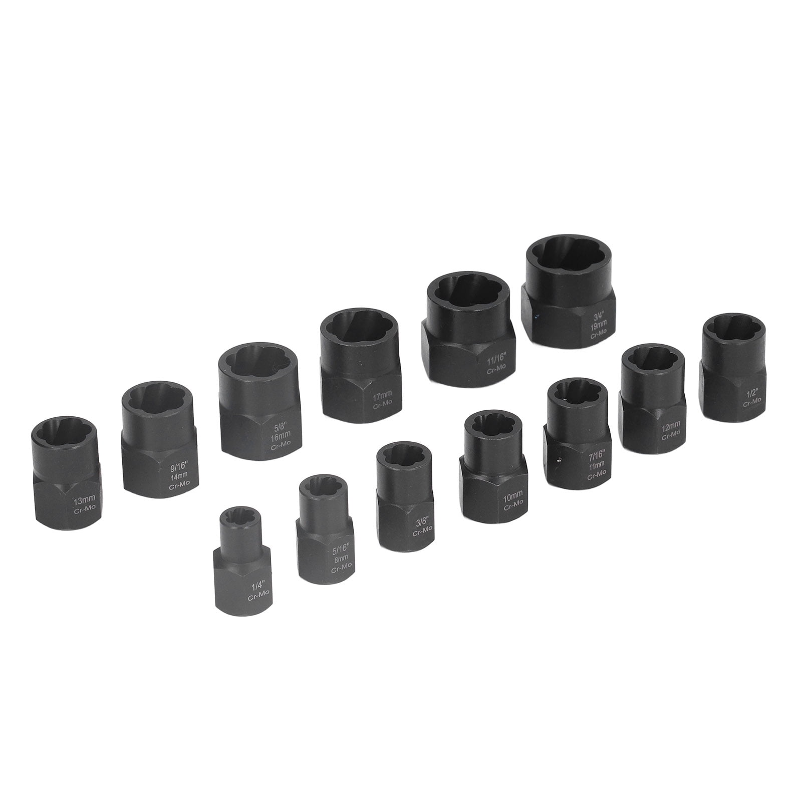 Impact Nut Remover Set Impact Nut Extraction Tools Nut Extractor Socket Set Impact Nut Remover