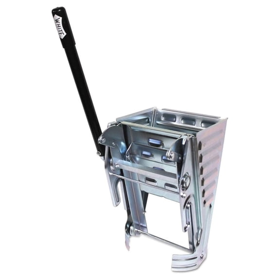 Impact Pro-Y Pro-Pac Metal Squeeze Wringer/Plastic Bucket Combo with 7.6cm Casters, 26-33.1l Capacity, Yellow