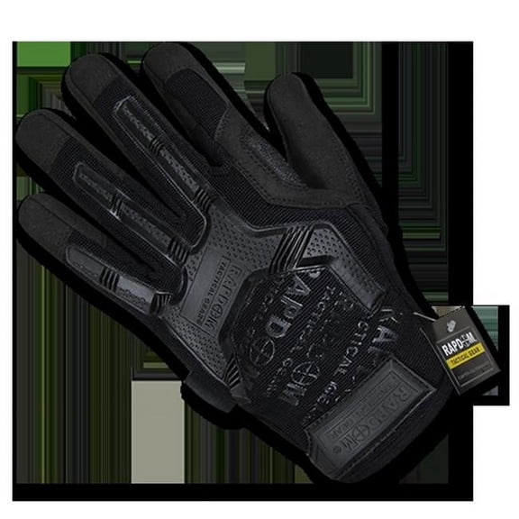 Impact Protection Gloves, Black, L