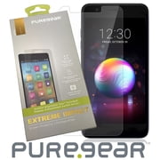 Impact Protection PureGear Puretek Roll-On Screen Protector [with Perfect Alignment Install Tray + Roller] for LG K30, Premier Pro, K10 2018, Phoenix Plus, Harmony 2 X410, L413DL