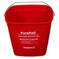 thumbnail image 1 of Impact® Purapail Sanitizing Bucket, 6 Qt, Polyethylene, Red 5506-6S, 1 of 1