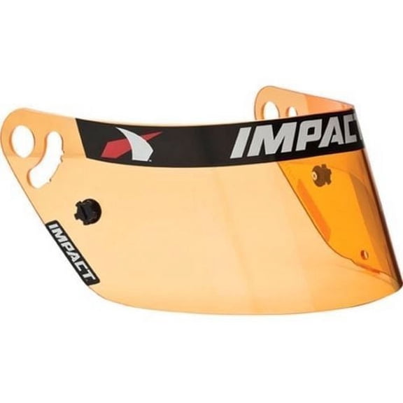 Impact Racing 12199904 Anti-Fog Helmet Shield Amber - Impact Vapor/Air Vapor
