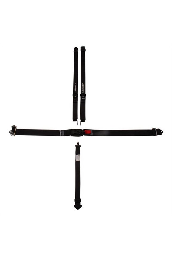 5-Point Ratchet Seat Belt Set, 2" Shoulder Strap