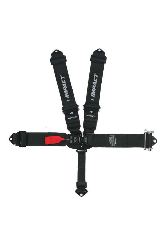 5-Point Ratchet Seat Belt Set, 3" Shoulder Strap
