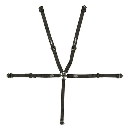 Impact Racing 58346661 5-Point Camlock Pull Down QM Harness Individual Shoulder Belts