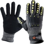 Impact Resistant Gloves,TPR Back,L,PR NS29200