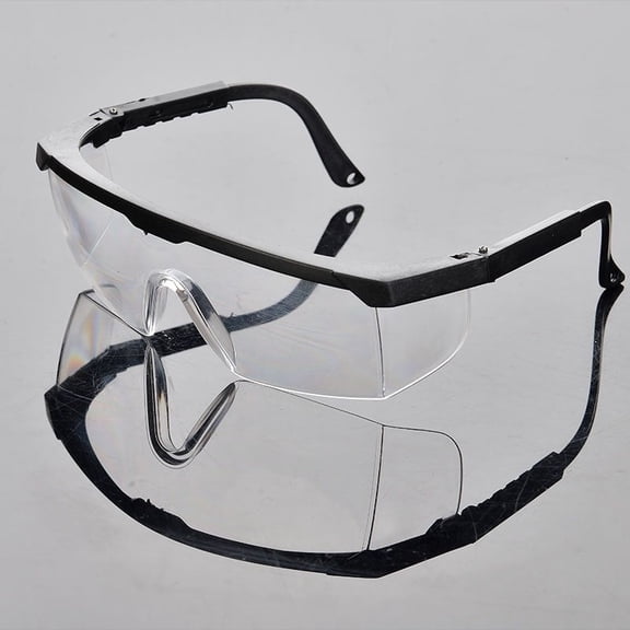 Impact Resistant Safety Goggles for Cycling, Lab Work, and Dust/Sand Protection with Polycarbonate Lenses