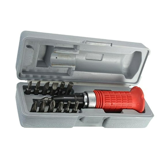 Impact Screwdriver Set Multi-purpose Heavy Duty Shock Screw Driver Chisel Bits