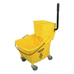 Impact Side-Press Wringer and Plastic Bucket Combo 12 to 32 oz Yellow 7Y26363Y