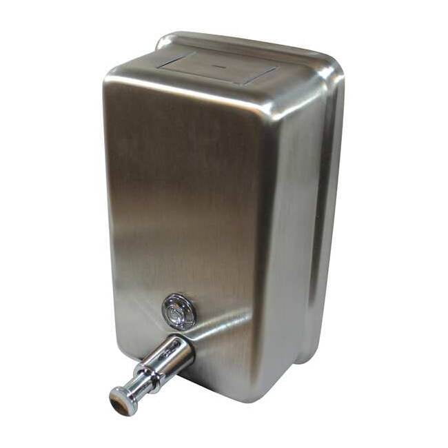 Impact Products Soap Dispenser, 8-3/8in.H, Liquid, Bulk 4040-90-LA004