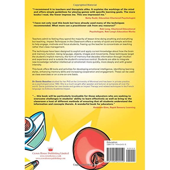 Pre-Owned Impact Techniques in the Classroom: 88 Activities to Engage Your Students [Paperback] Danie Beaulieu and Beaulieu, Danie