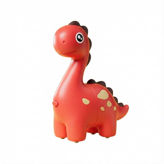 Impact Transformation Dinosaur Mechanical Brachiosaurus Action Figure Collision Deforming Model for Display and Hobbyist Collection Red