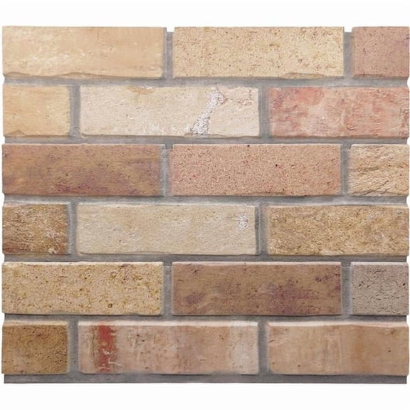 Impact Wall Brands SL-B-L Shiplap Planks - 3D Textured Brick - Loft