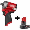 thumbnail image 1 of Impact Wrench, Cordless, 12V DC, 3000 RPM, 1 of 6