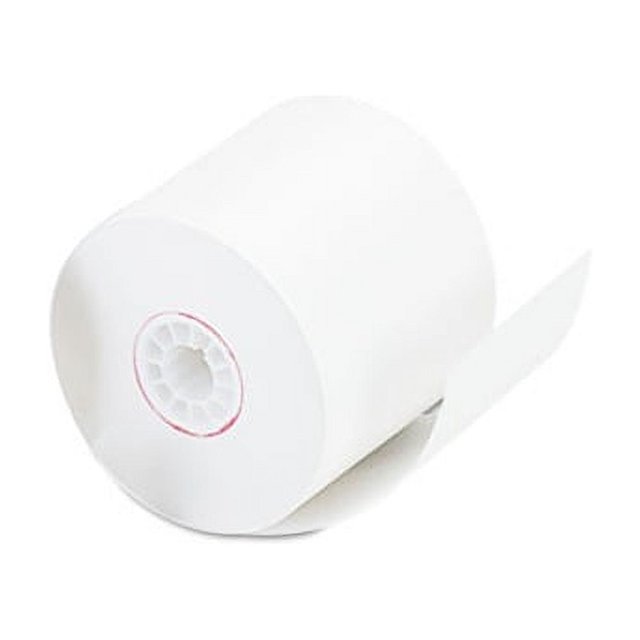 Impact and Inkjet Print Bond Paper Rolls 0.5" Core, 2.25" x 128 ft
