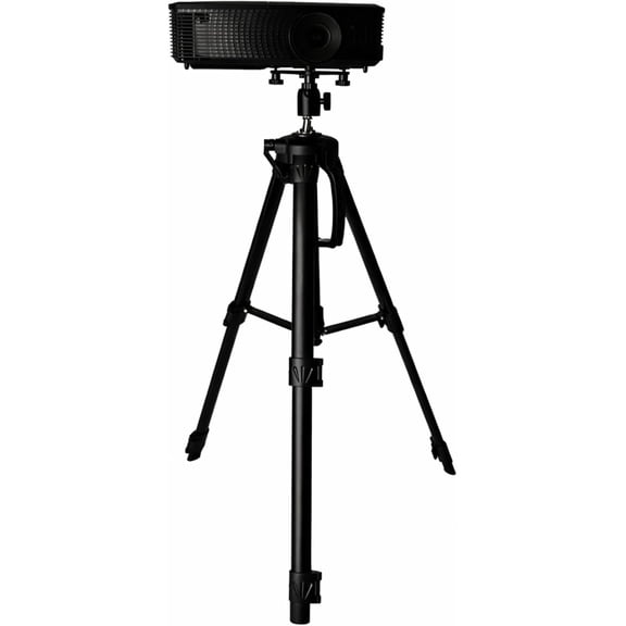 Impact sports Projector Tripod Stand Adjustable Height 18"45", 360 Rotation Gimbal, Compatible with UHZ35ST, GT2000HDR, ZW350ST, Ideal for Golf Simulator Setup