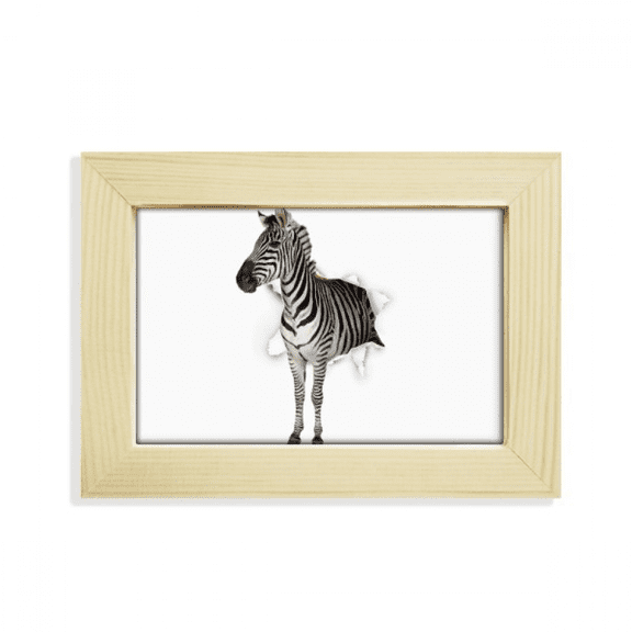 Impacted Animal Paper Breakage Desktop Decorate Photo Frame Picture Art Painting 5x7 inch
