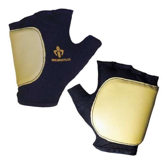 Impacto Anti-Vibration Gloves,XL,Blue/Ylw,PR 503-20XL