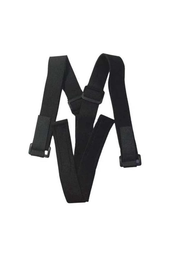 Tool Suspenders, Tool Belt Suspenders, Black, Elastic, 0 Pockets