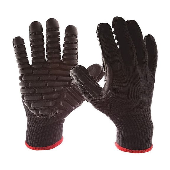 Impacto Glove,XL,Palm Type Coated,PR BLACKMAXXISO50