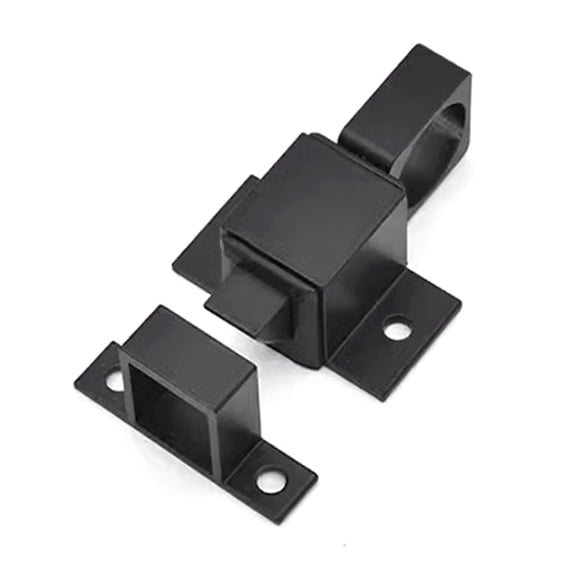 Impacts Activated Closing Spring Door Latches Easy Installation Aluminum Auto Locking Door Bolts for enhances Security