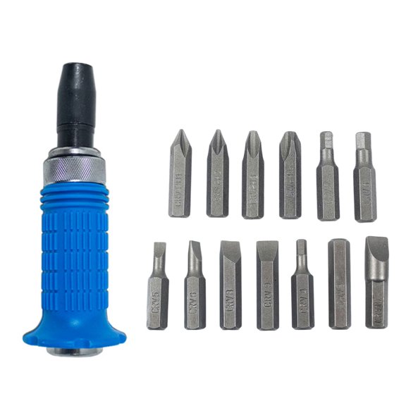 Impacts Screwdriver Set Carbon Detachable Head Professional Direction Suitable For Auto And Home Repairs